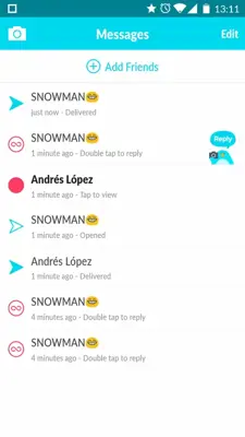 SNOW android App screenshot 4